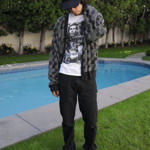 Vintage Young Ashby Cosby Cardigan, L